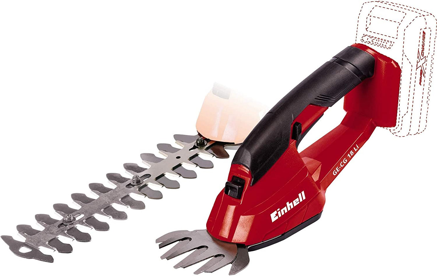 Akku-Grasschere/ -Strauchschere GE-CG 18 Li-Solo, 18Volt, inkl. Grasschere & Strauchmesser