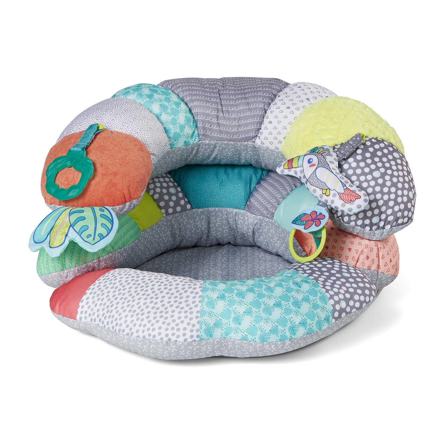2-in-1 Tummy Time und Stützkissen für Babys, Toucan
