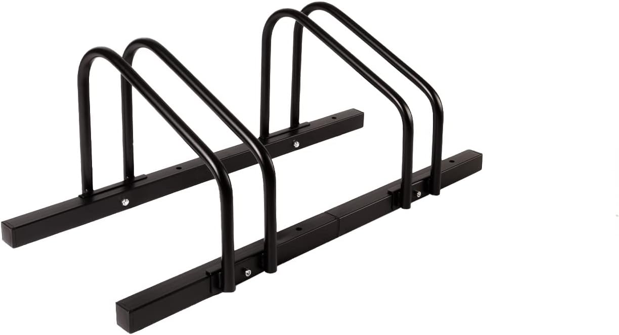 Veloständer, 2 Fahrräder Schwarz