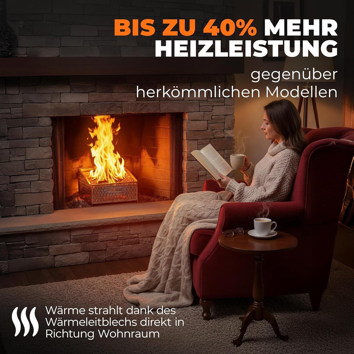 Hitzeresistenter Pelletkorb