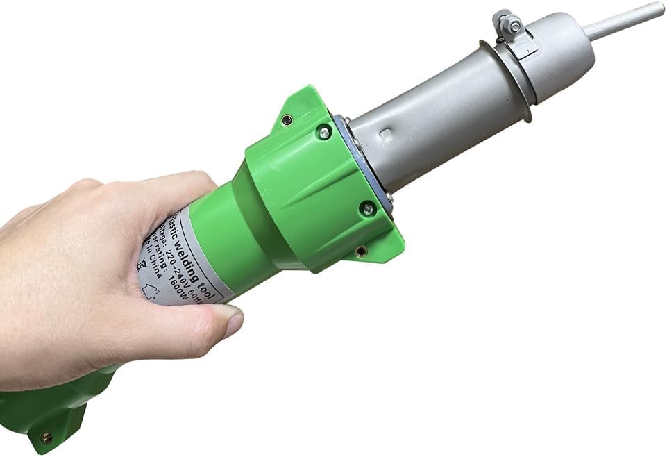 Heissluftpistole mit LED-Beleuchtung