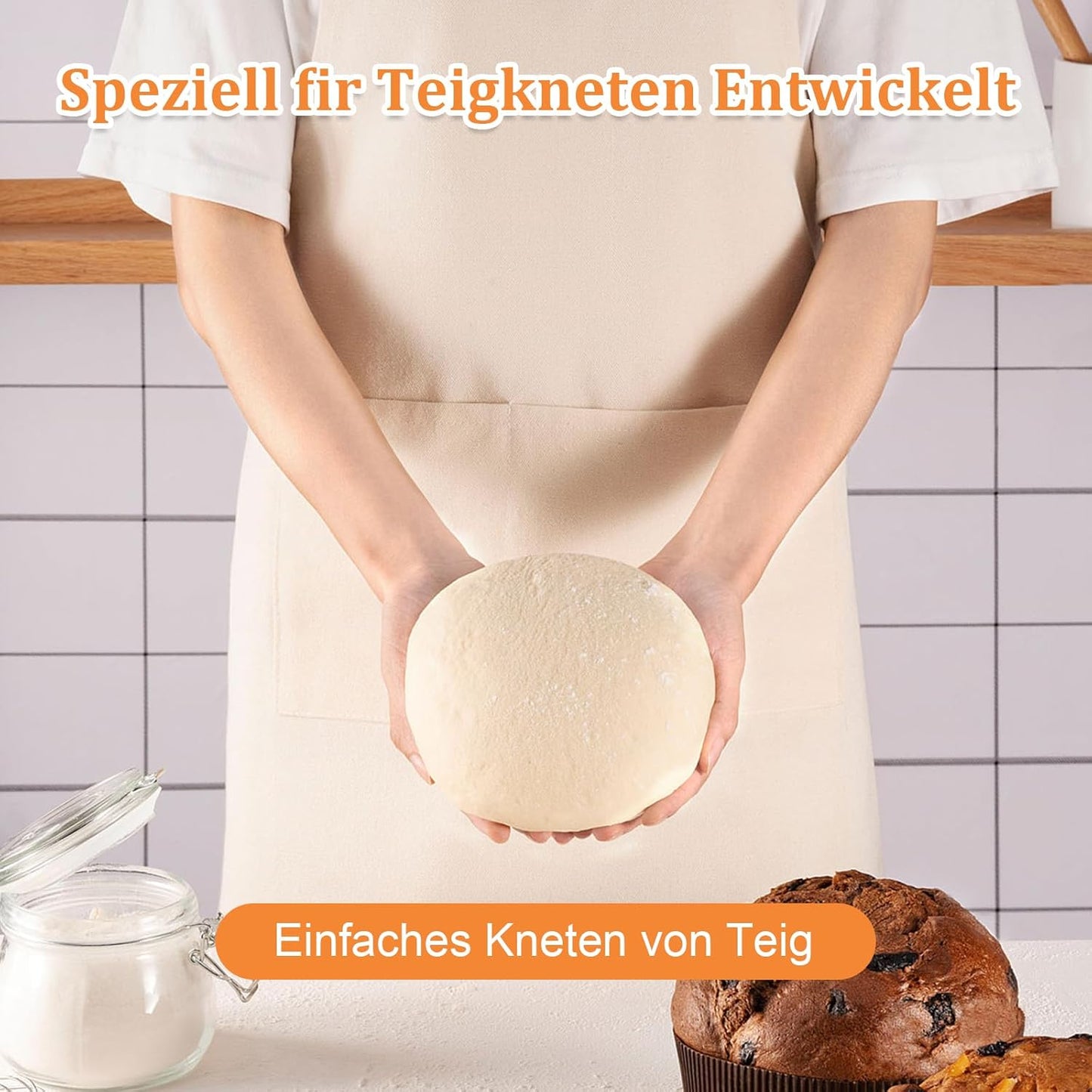 Teigmesser für Thermomix TM6/TM5