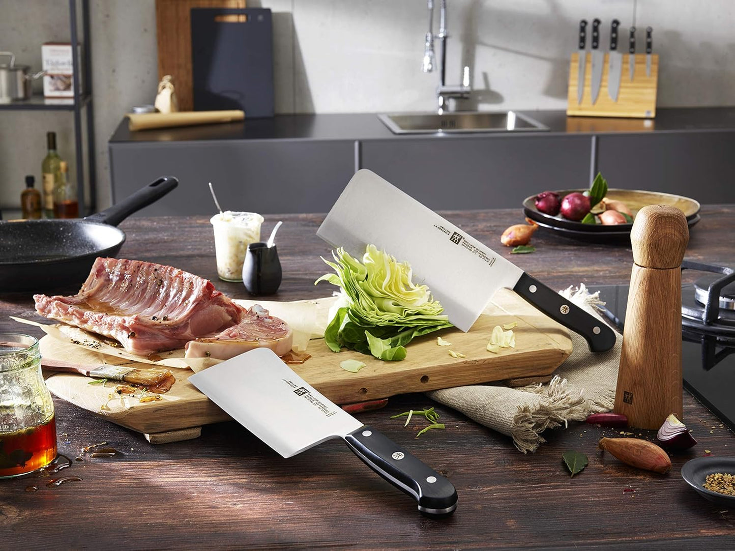 Gourmet chinesisches Kochmesser, Spezialstahl, ergonomisch, ZWILLING Gourmet