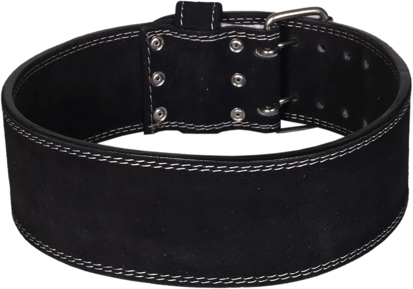 Gewichthebergürtel für Powerlifting (XL), Schwarz XL (36'' to 40'')