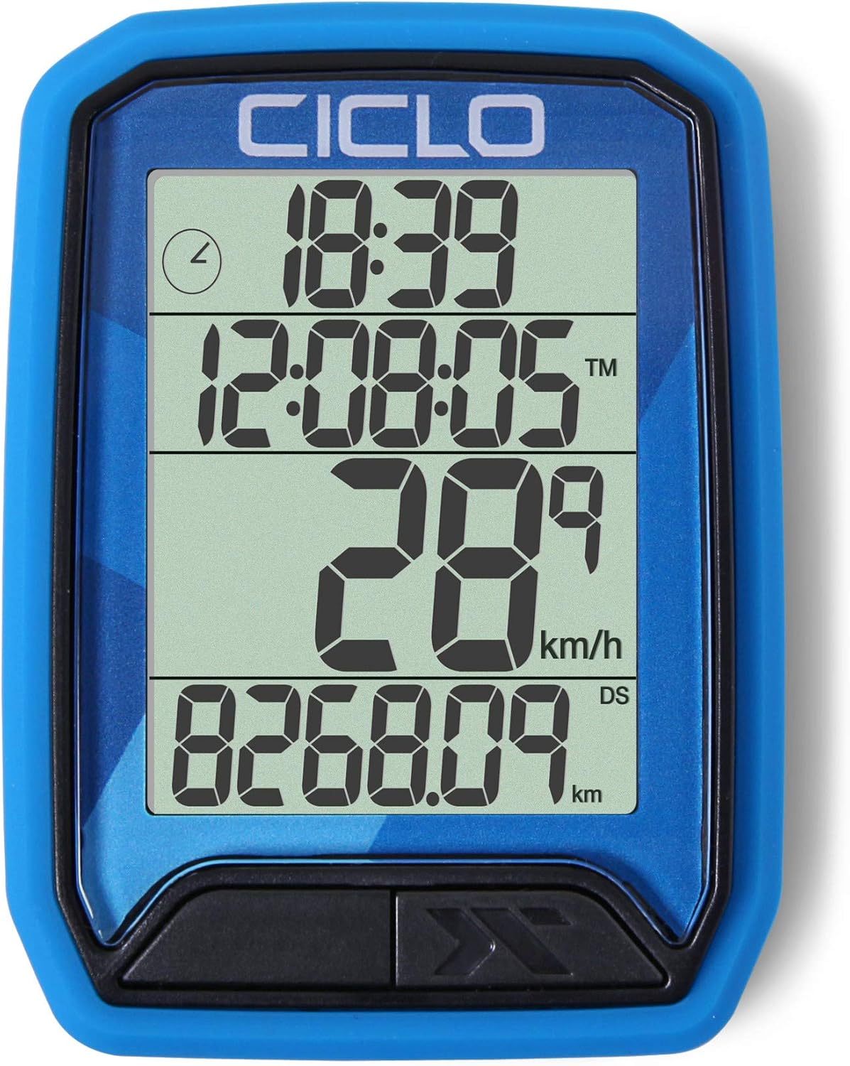 PROTOS 213 Velocomputer, in blau