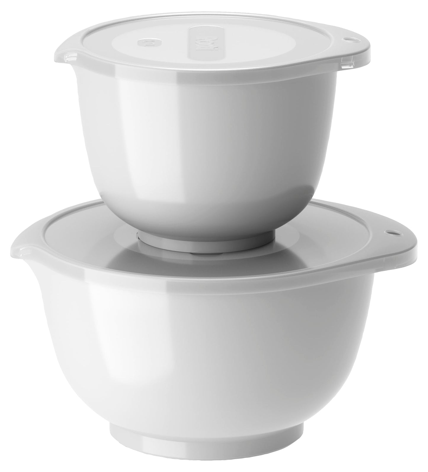 4-teiliges Margrethe Rührschüssel-Set, One Size Weiss