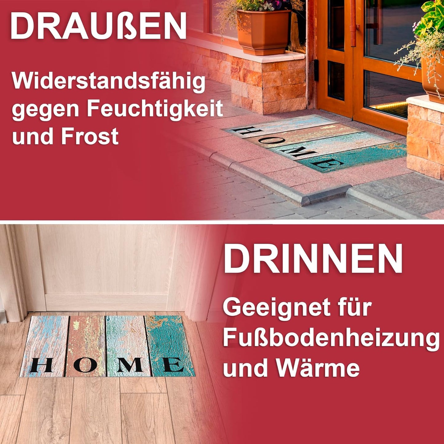 Schmutzfangmatte, Home 6 60 x 80 cm (Rechteckig)