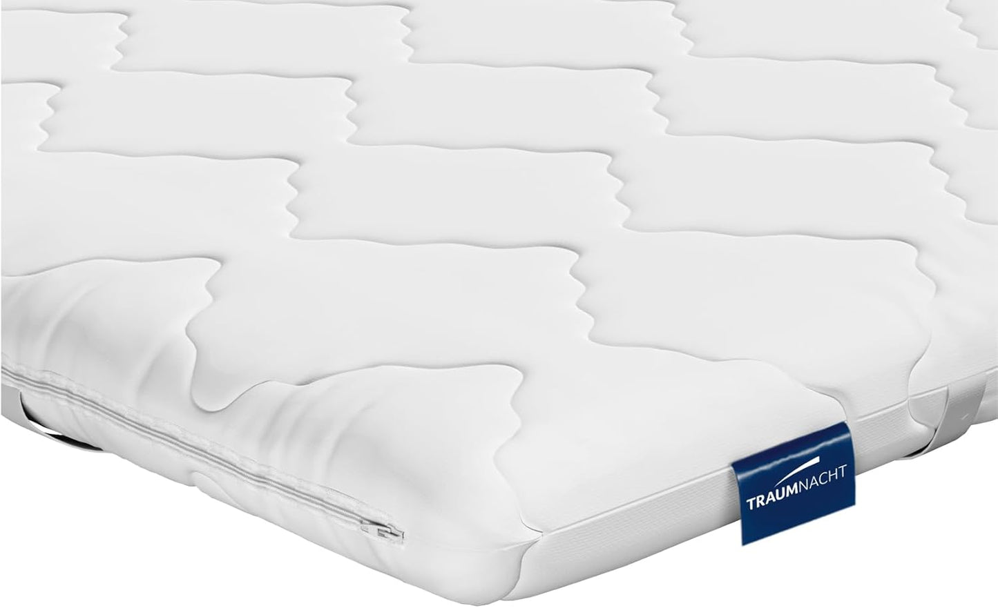 Matratzentopper mit Memory Foam, Viscoschaum|120 x 200 cm