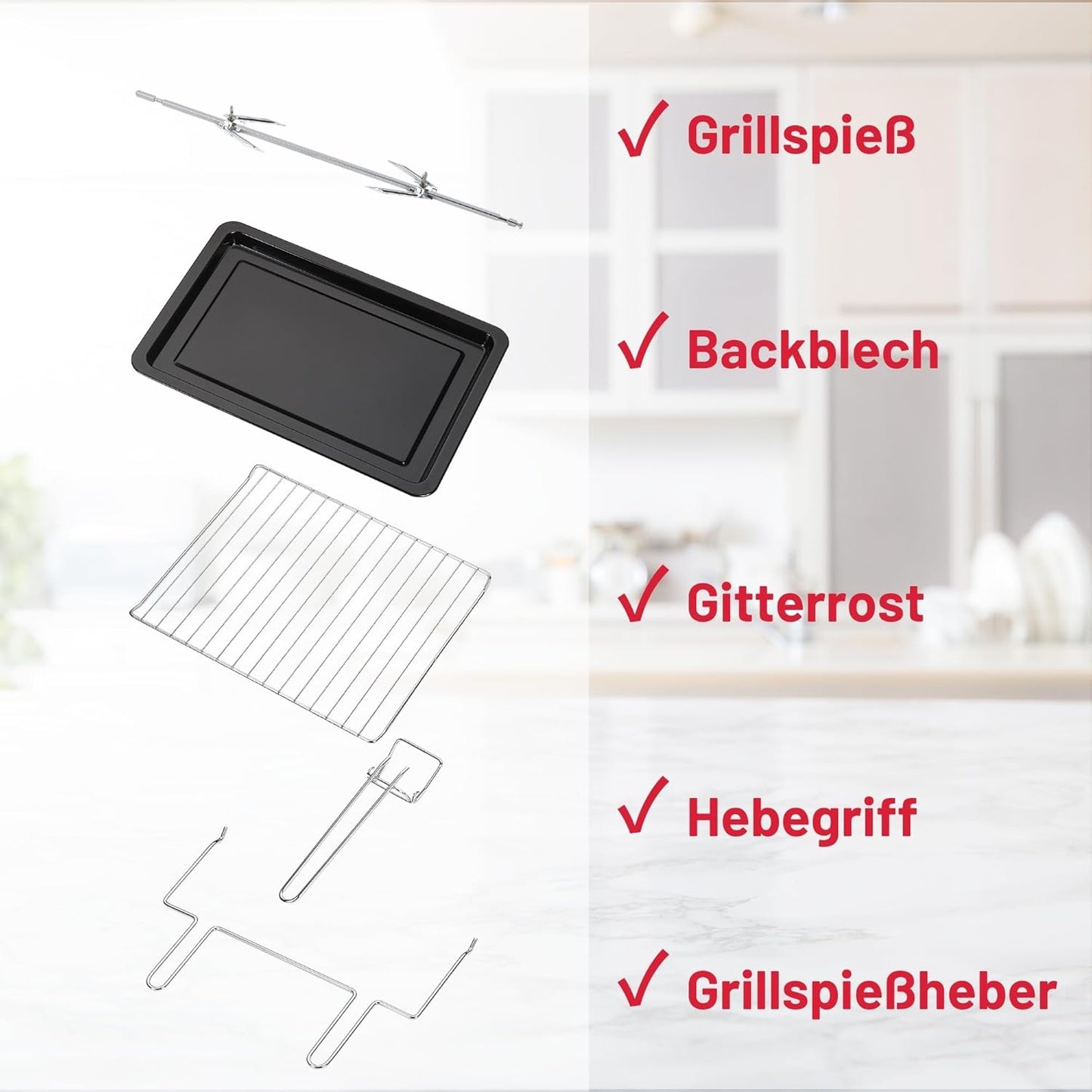 Minibackofen mit Umluft & Timer, 50 Lt mit Analog