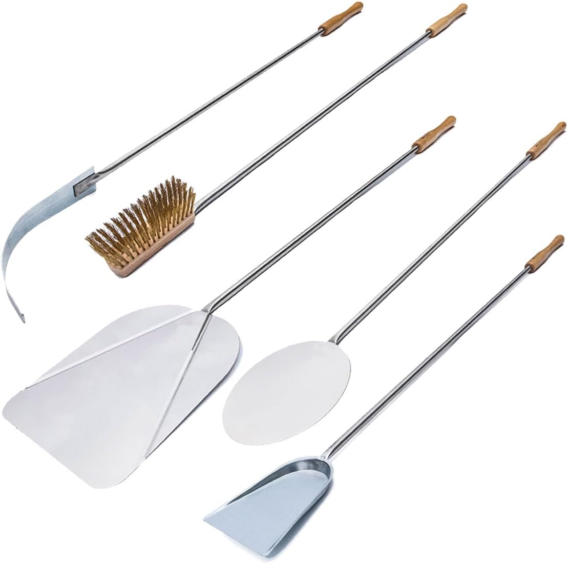 Pizzaschaufel-Set, Stiellänge cm 115