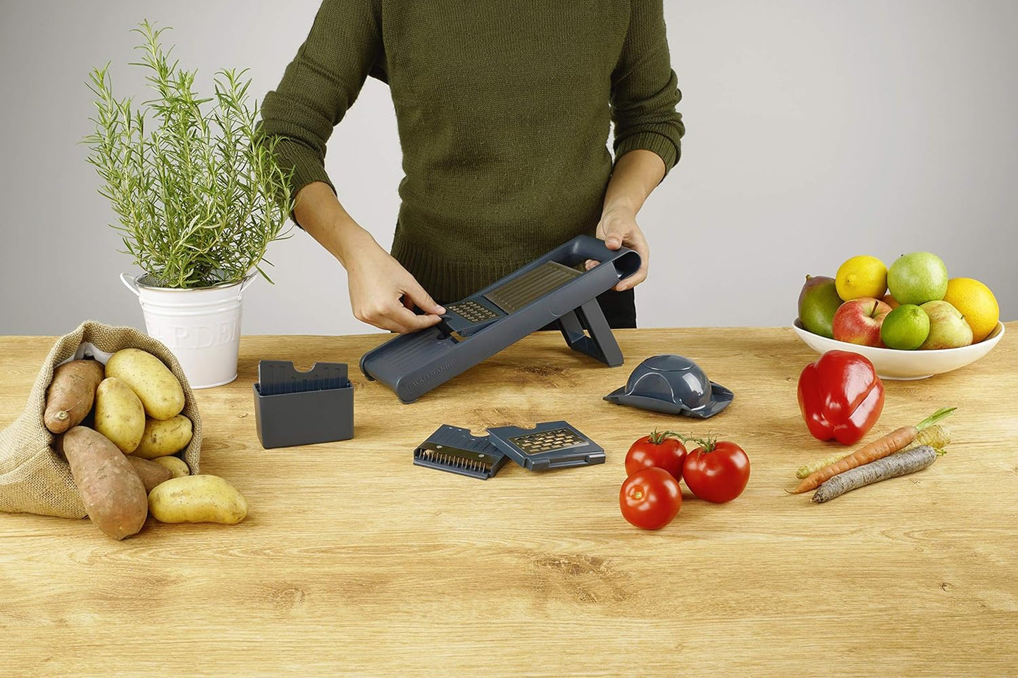 Gemüsehobel Set easyprepare, Gemüsehobel,6-tlg.