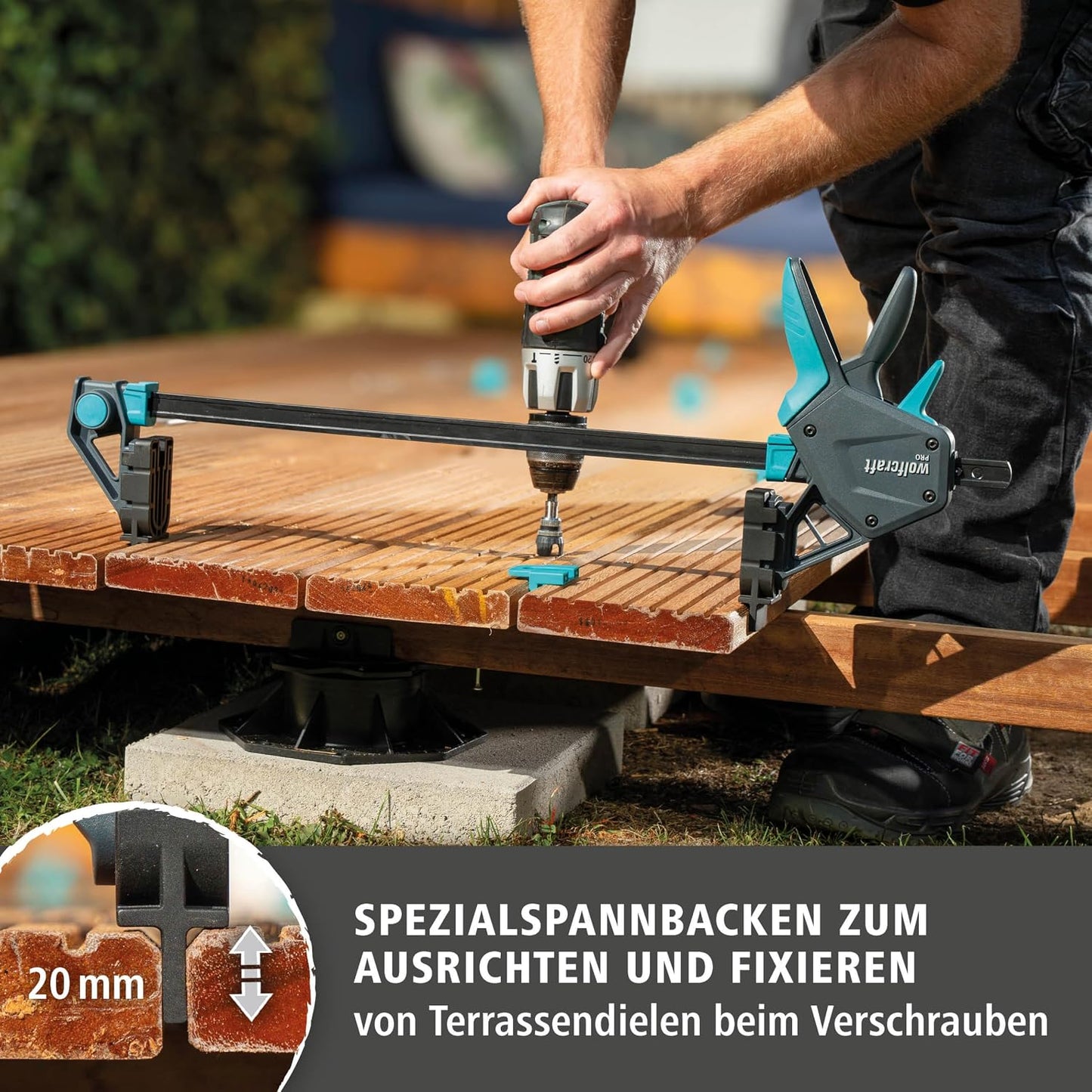 Terrassenbau-Set Pro 11-teilig, PRO