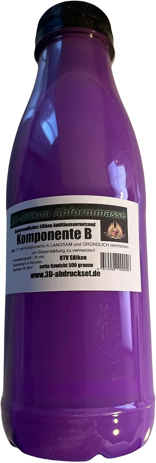 3D-Abdruckset Silikon, Lila