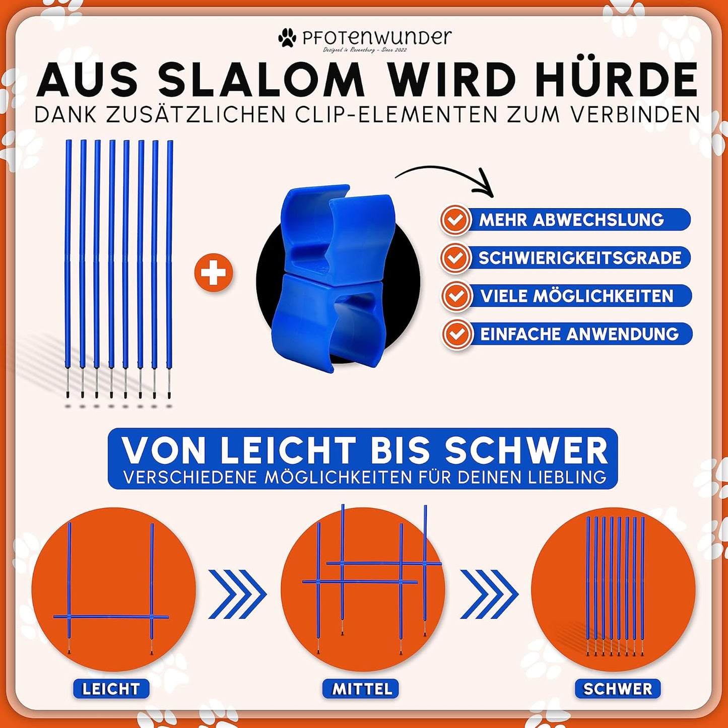 Agility-Set für Hunde
