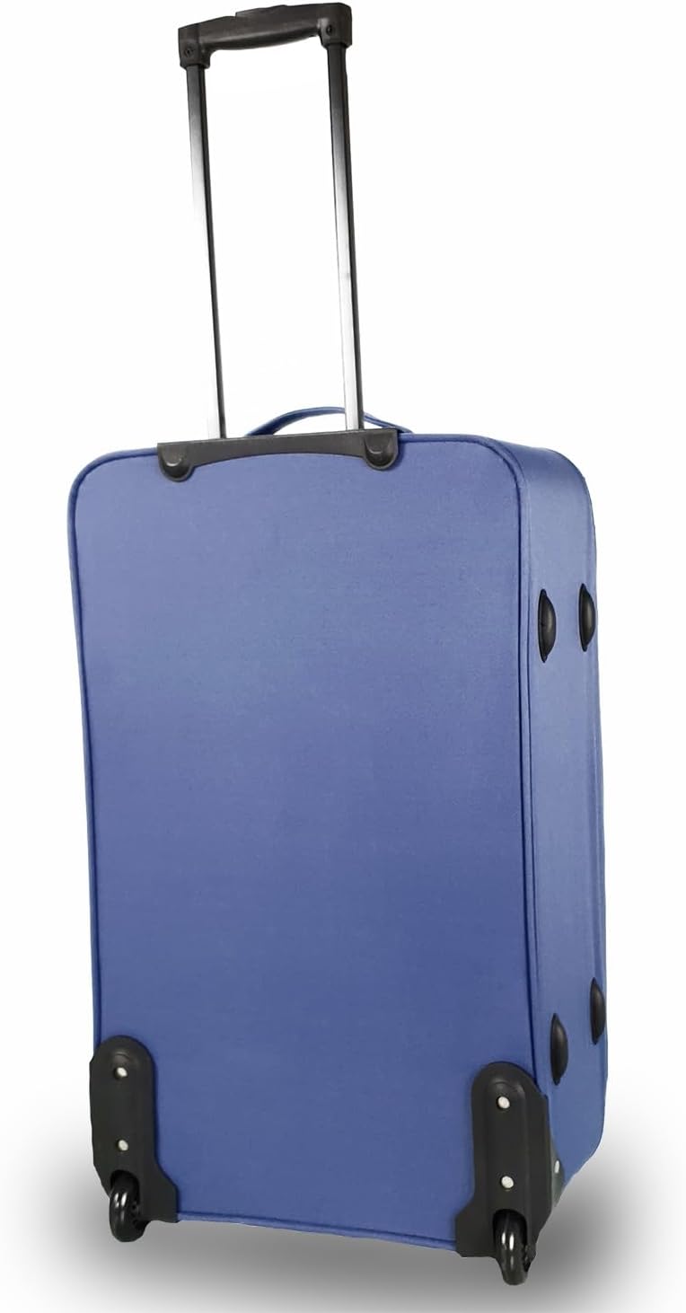Stoffkoffer, Sehr grosser Koffer (81cm) Blau