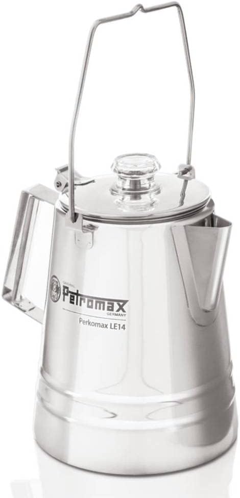 Perkolator-Kaffeekanne für Herd & Feuer, 1,5 Liter