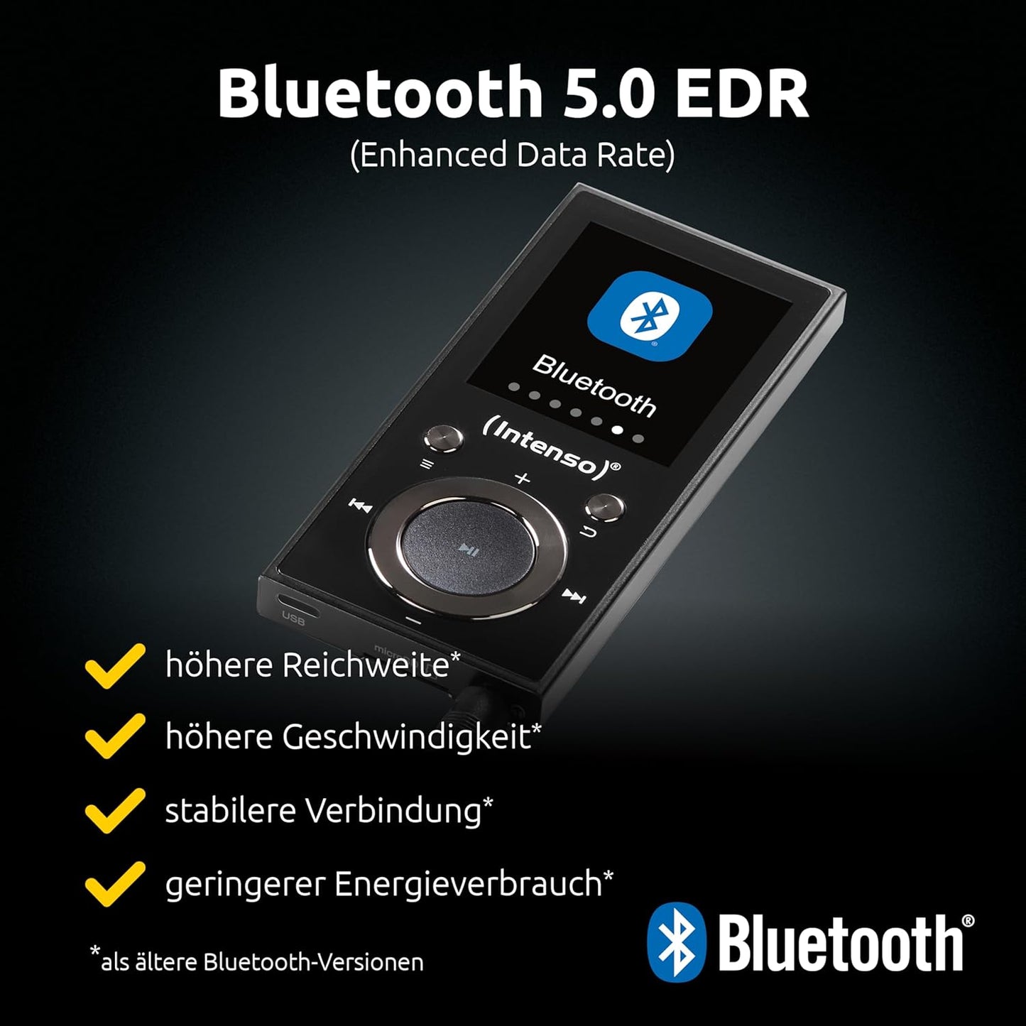 Video Scooter BT, schwarz