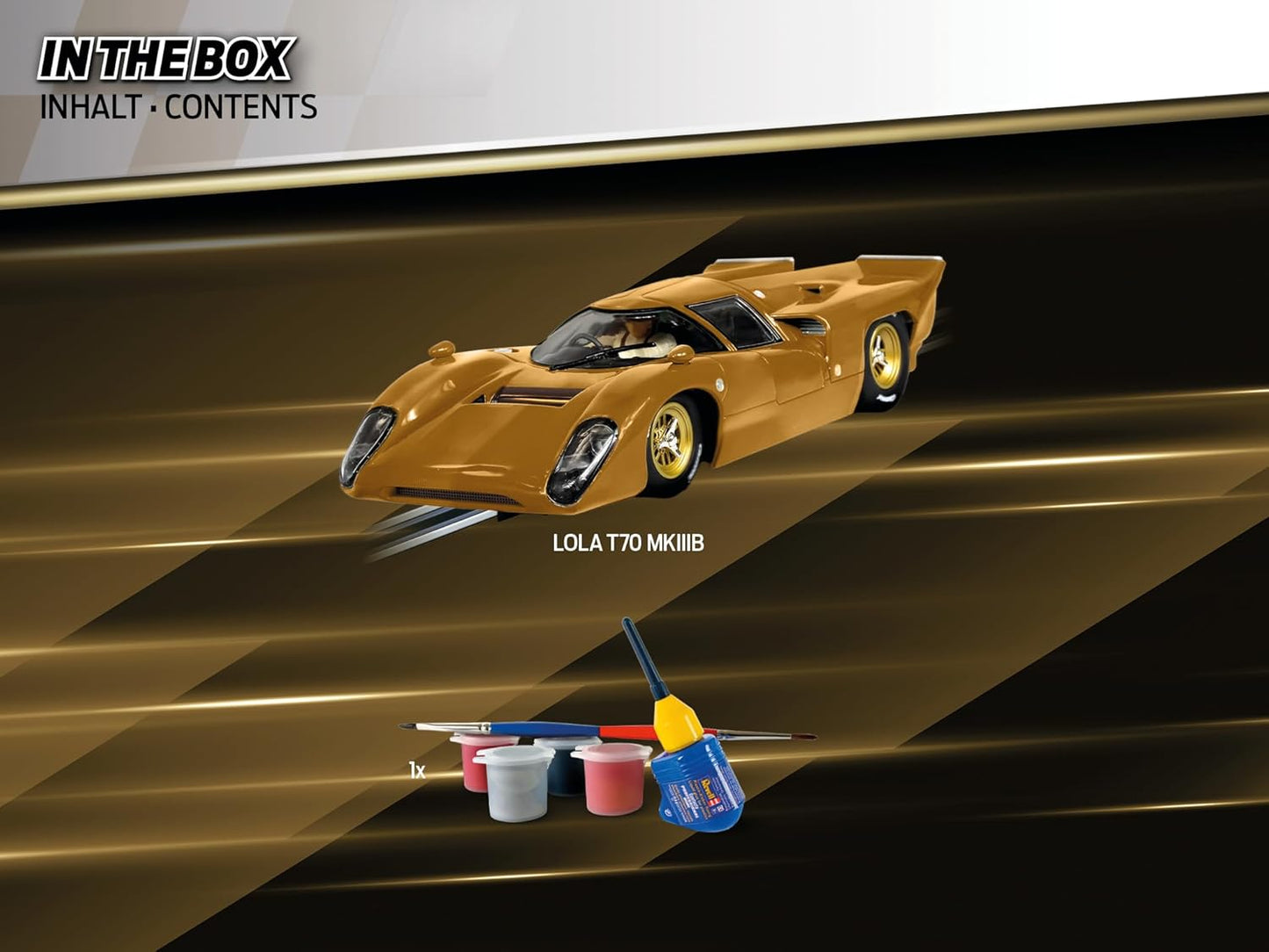 Adventskalender - DIGITAL 124 Slotcar Bausatz, Adventskalender Lola Slot Car