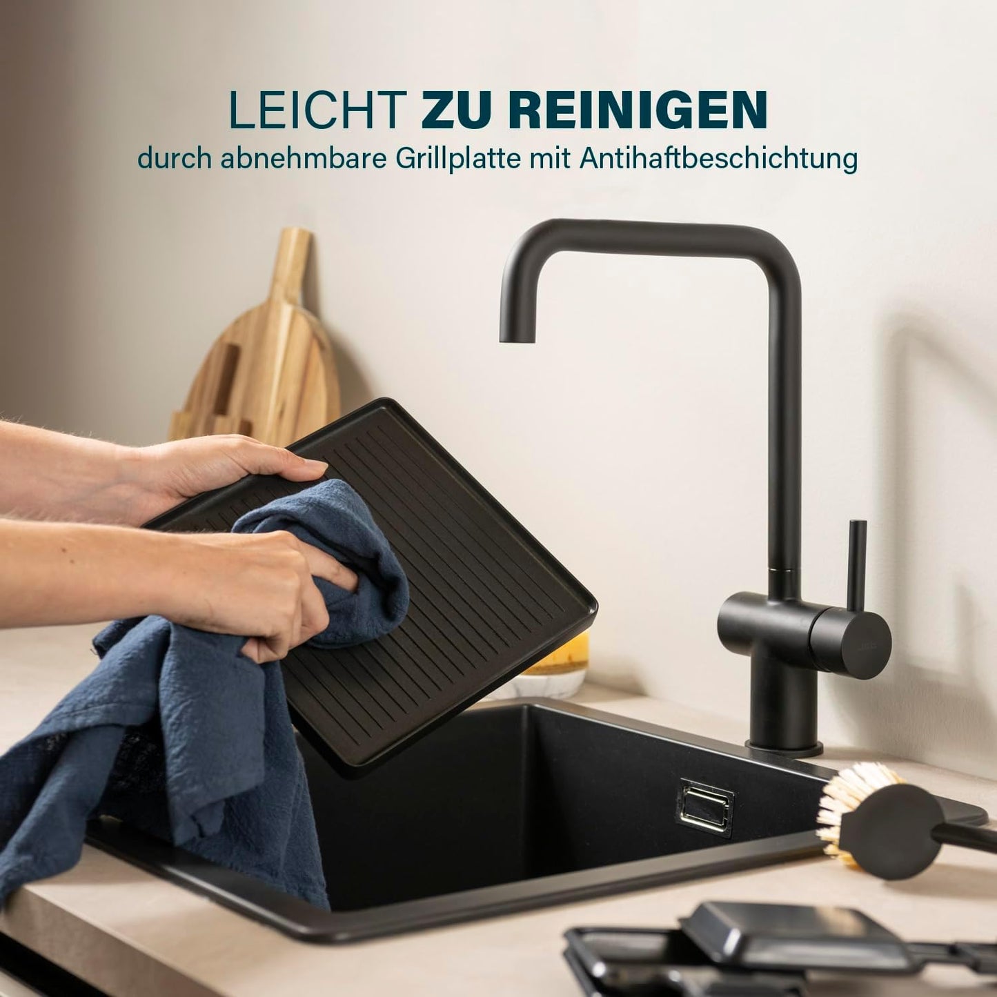 162820 Raclette 8 Stone & Grill Party, Steingrill, für 8 Personen