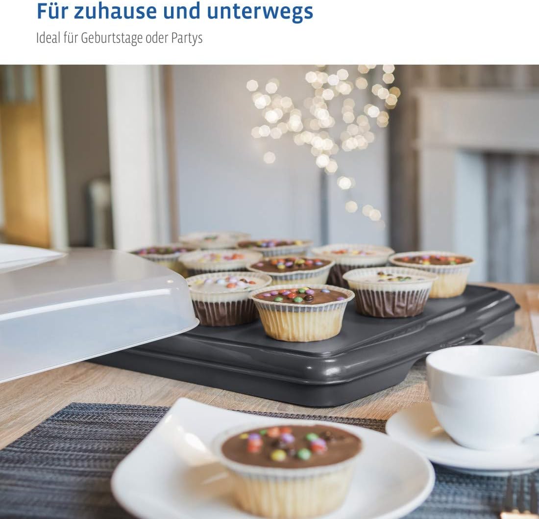 Kuchen-Transportbox für Blechkuchen, Blechkuchen Transportbox