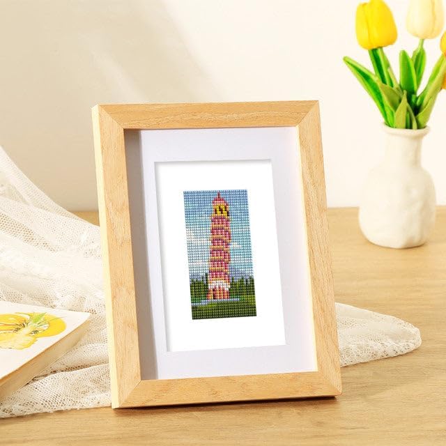 Mini Serie Diamond Painting Set mit 12 Stück, Weltstädte PROBLEMYOUMUSTCHECK