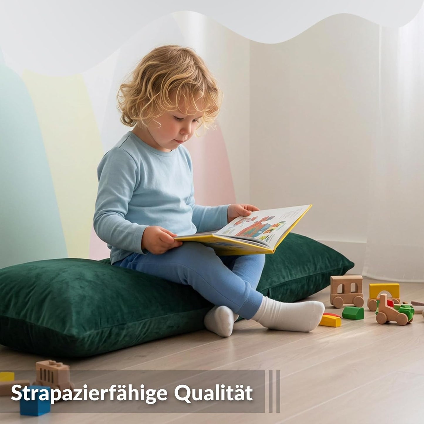 Baby-Seitenschläferkissen 40x145 cm, Rosa 40x145 cm