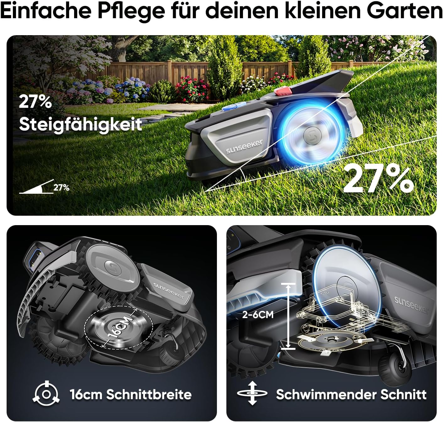 Mähroboter V1 mit Garage