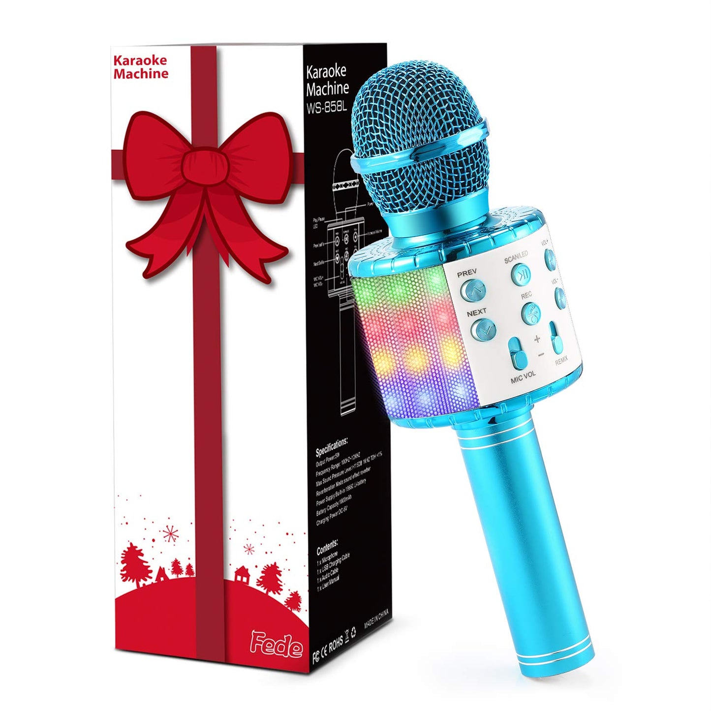 Karaoke-Mikrofon, Blue