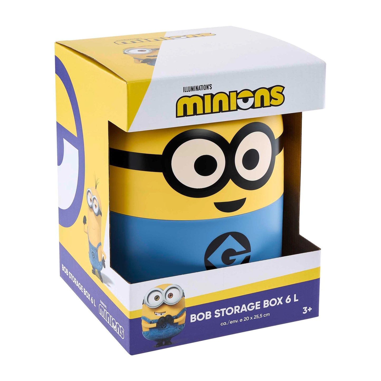Aufbewahrungsbox Minions bob, 6 Liter, 6 L