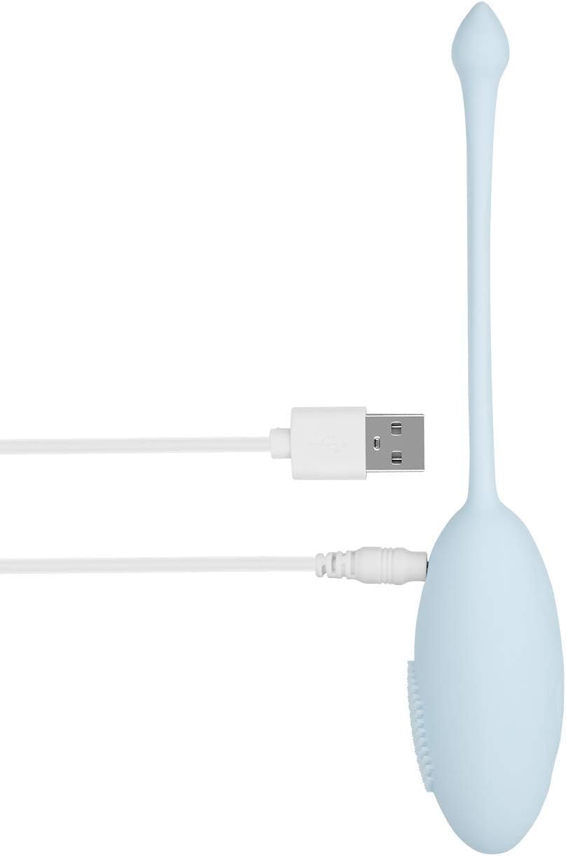 Vibro Bullet mit Funkfernbedienung, wasserdicht, Hellblau