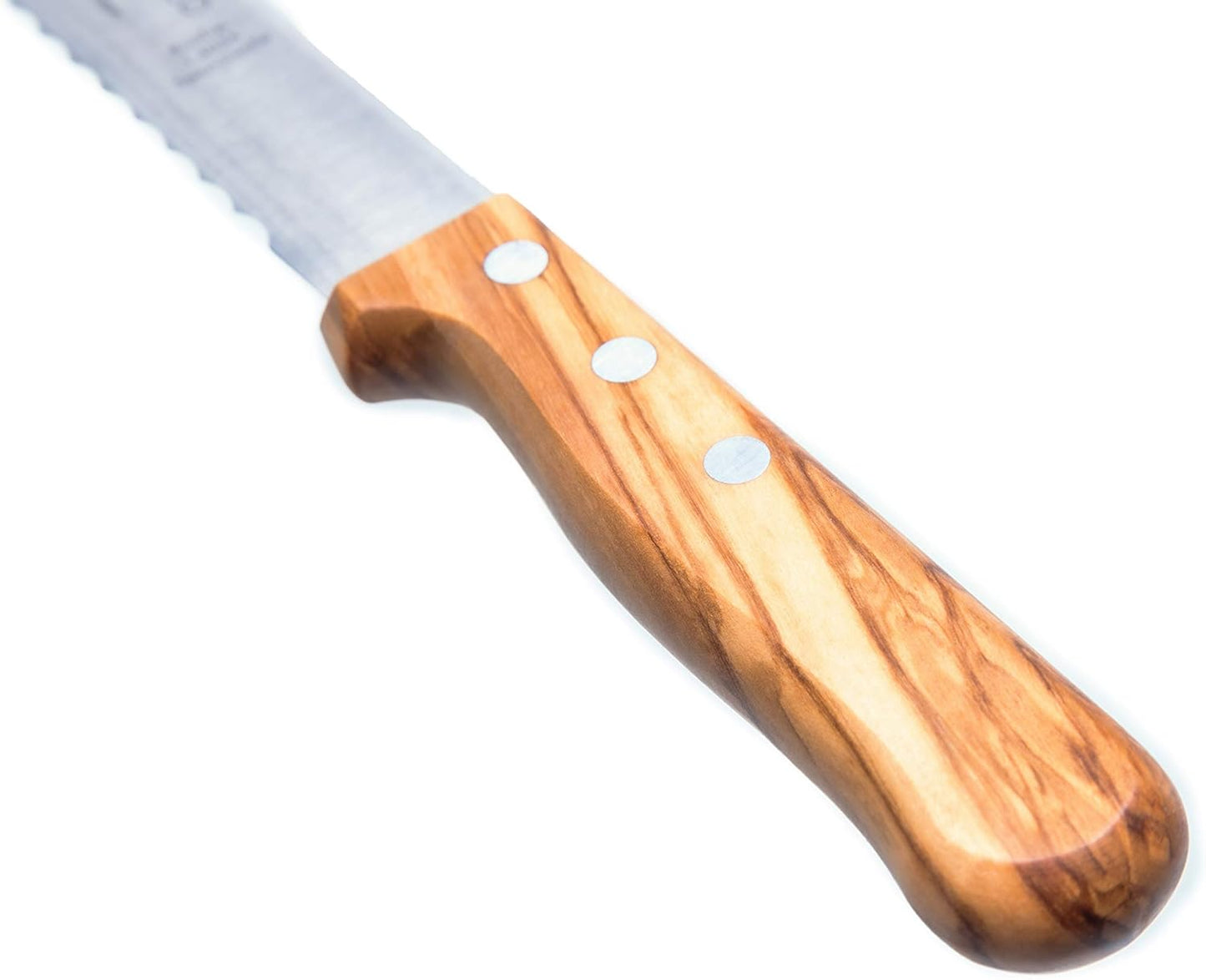 Brotmesser (Modellnummer 82 80 12), Olivenholz
