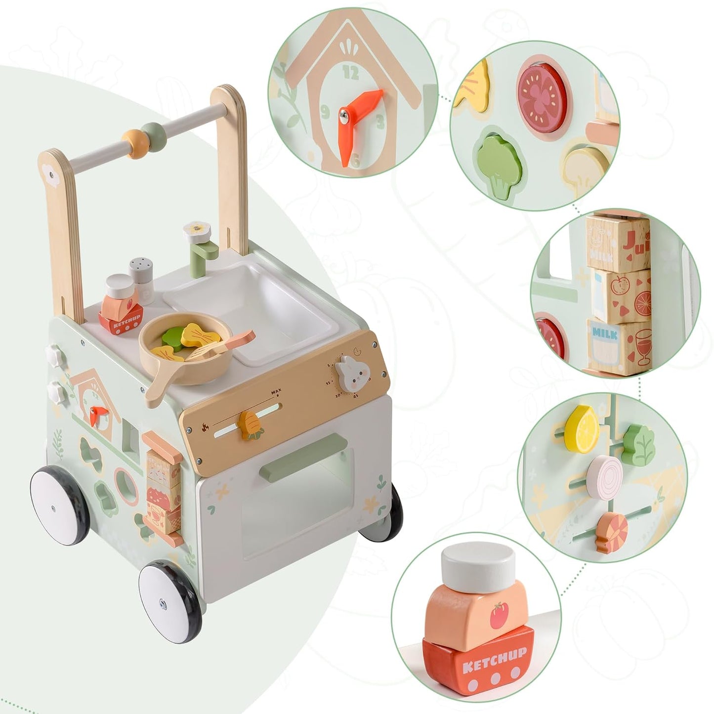 Baby Walker mit Activity-Center