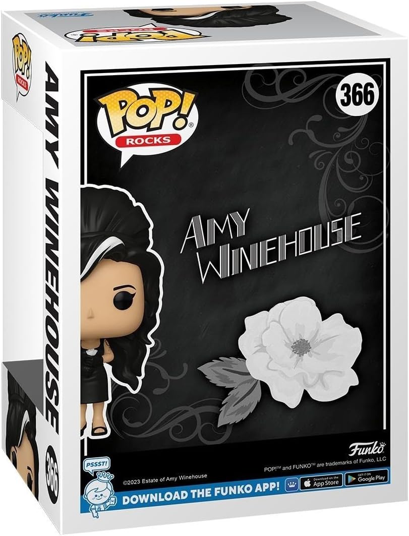 Amy Winehouse - Back to Black - POP! Rocks Vinyl Figur 9 cm