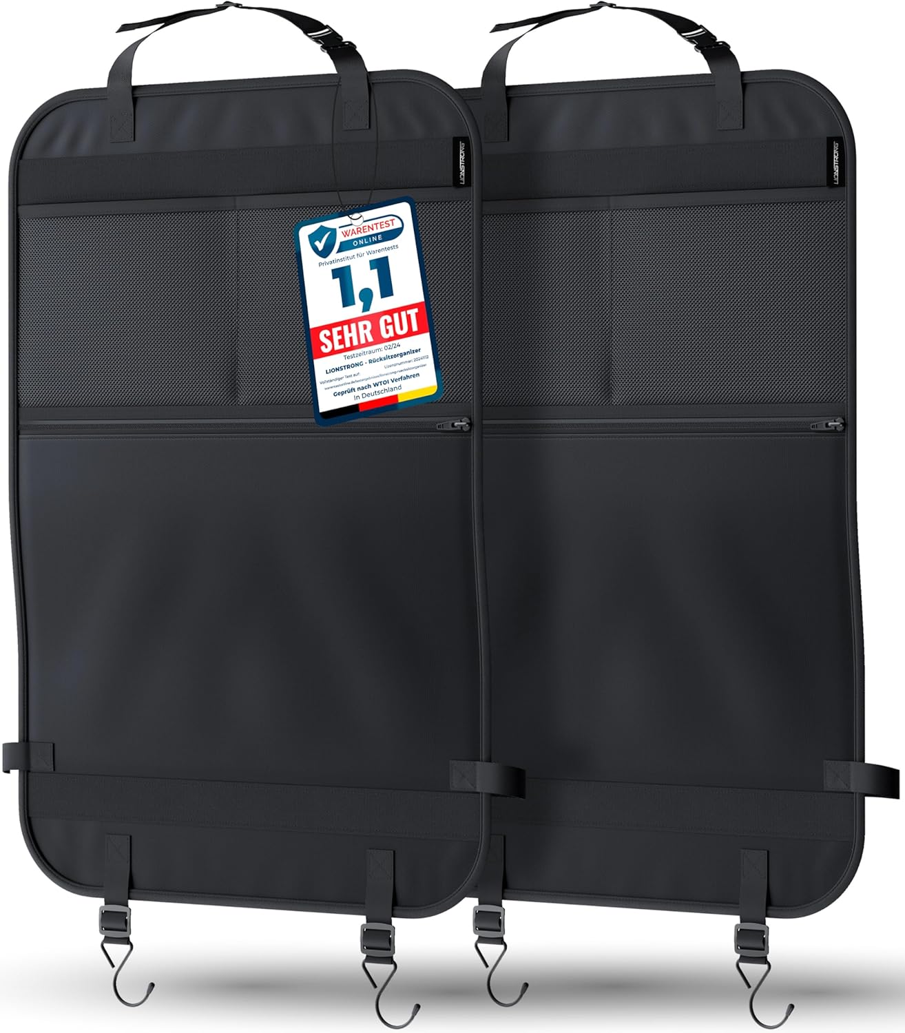 Auto-Rücksitz-Organizer, Große Tasche 2 Stück