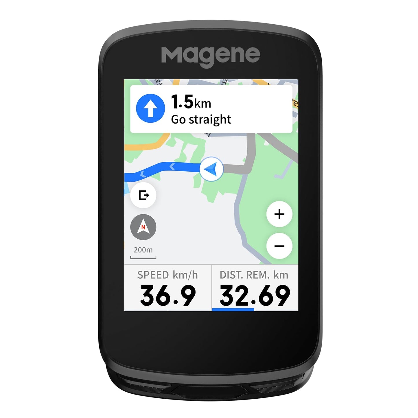 GPS Velocomputer mit Touchscreen & Navigation