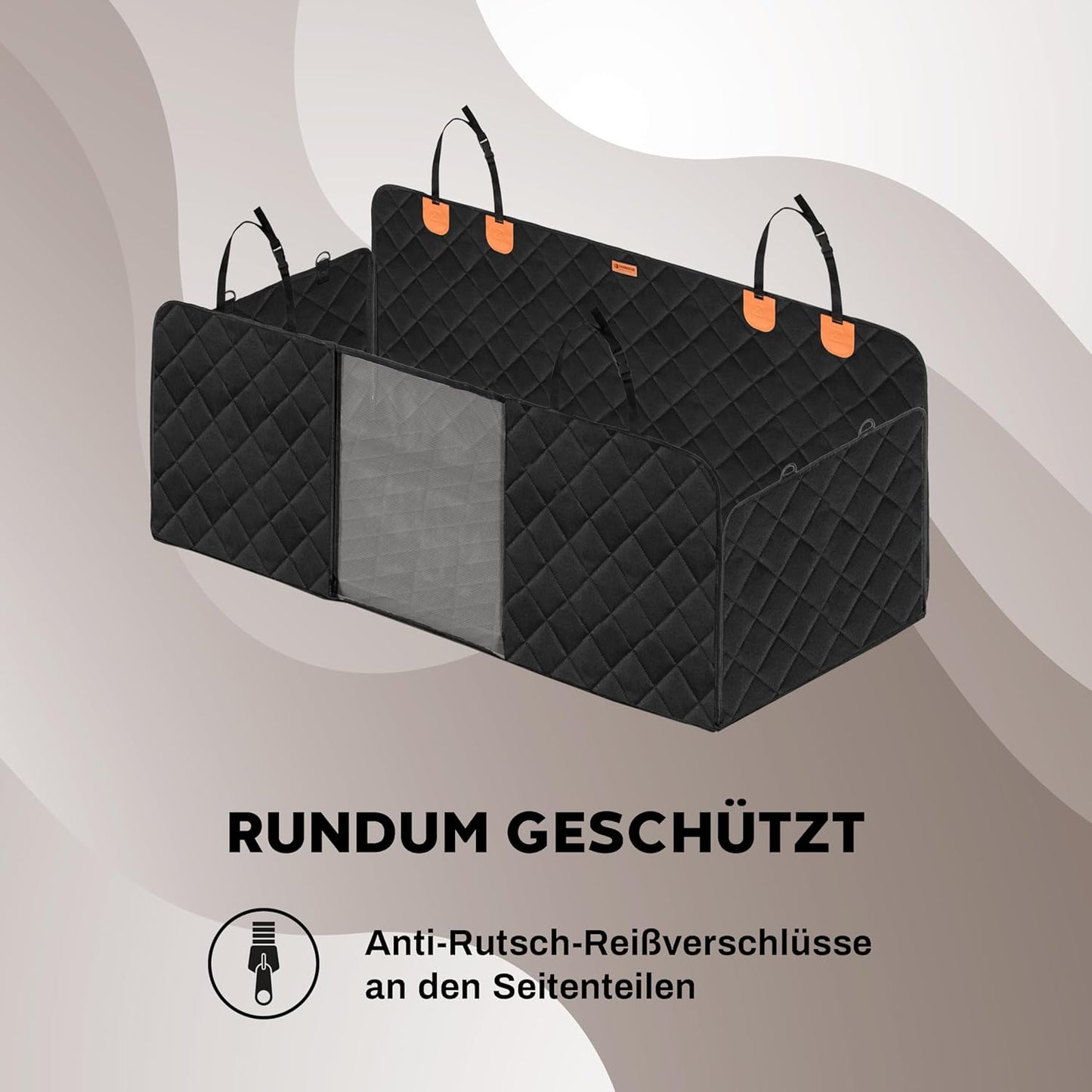 Hundedecke für die Auto-Rückbank