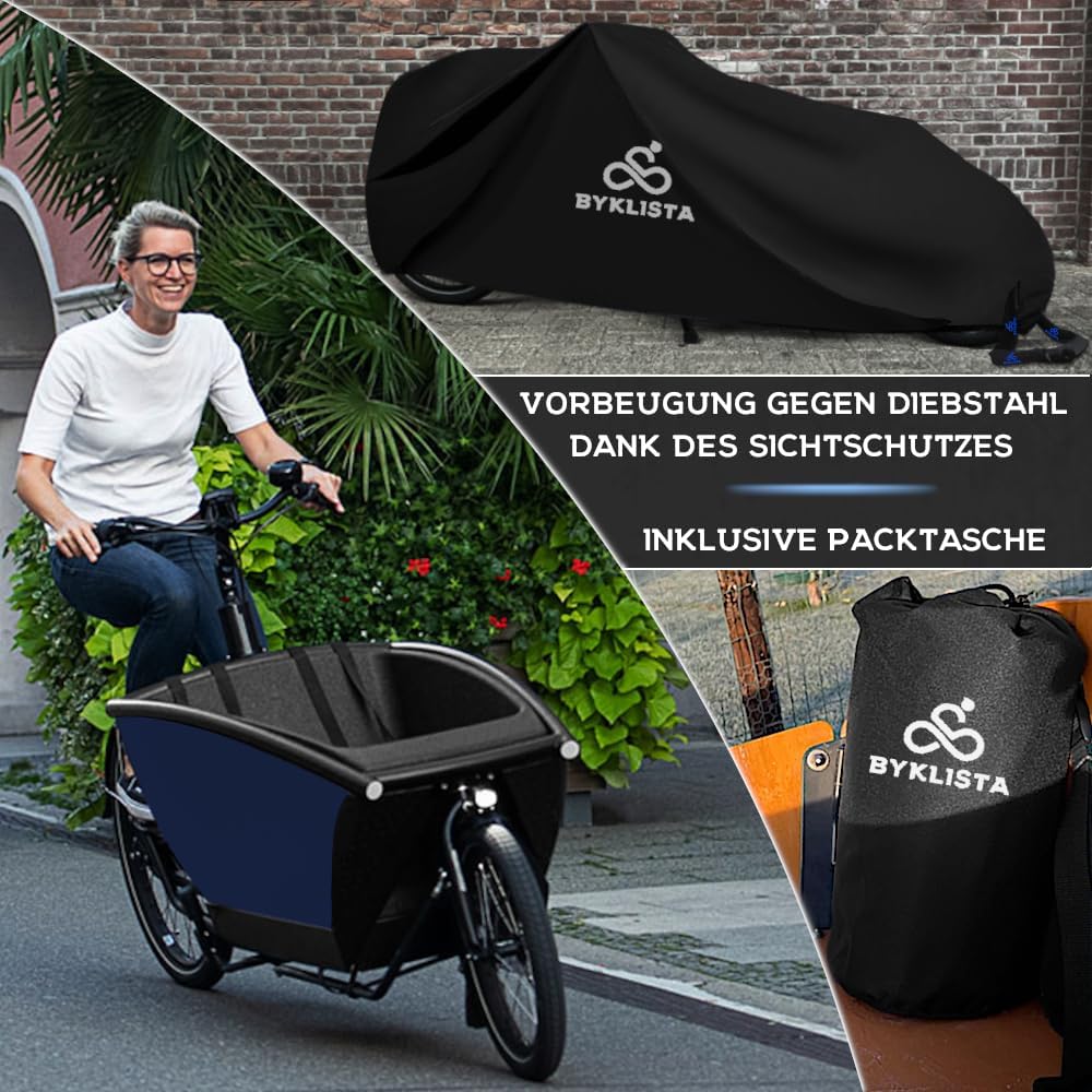 Wasserdichte Lastenrad-Abdeckung