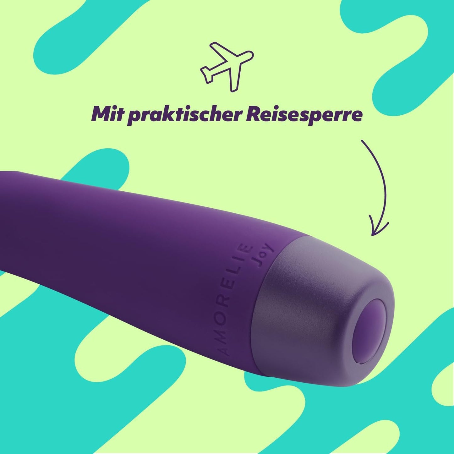 Joy G-Punkt Vibrator Bloom wasserfest, Lila