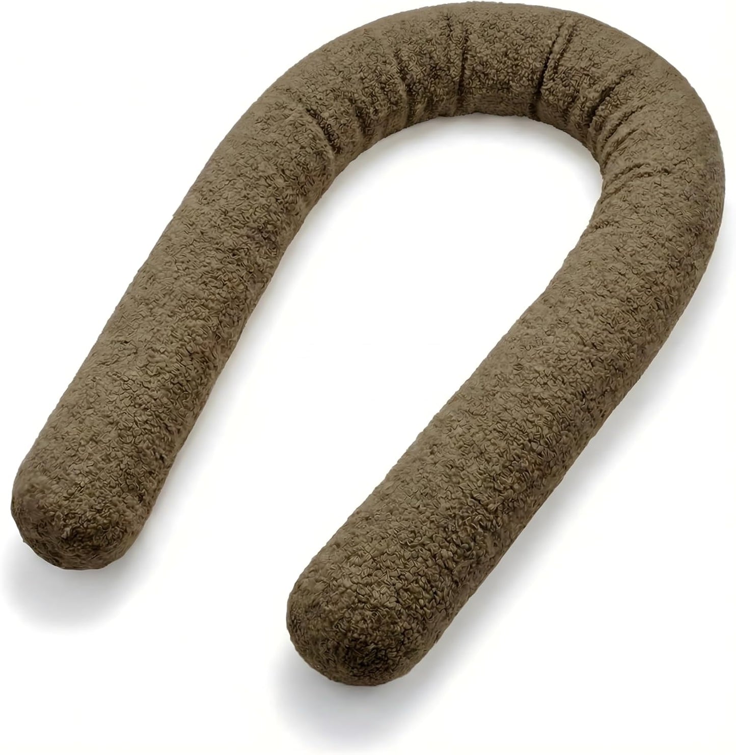 Bettschlange mit waschbarem Bezug, Braun D 200 cm