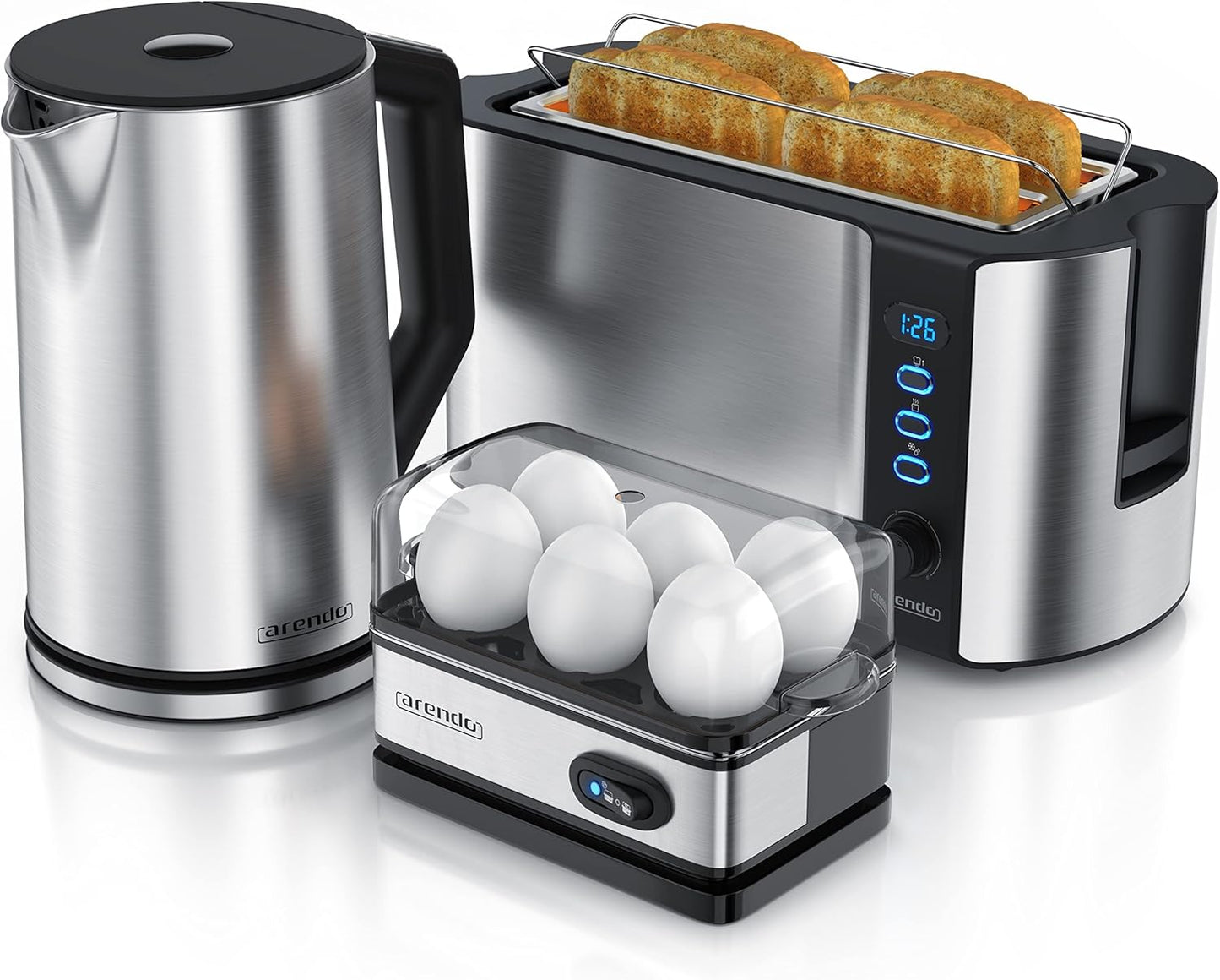 Frühstücks Set, C: Silber