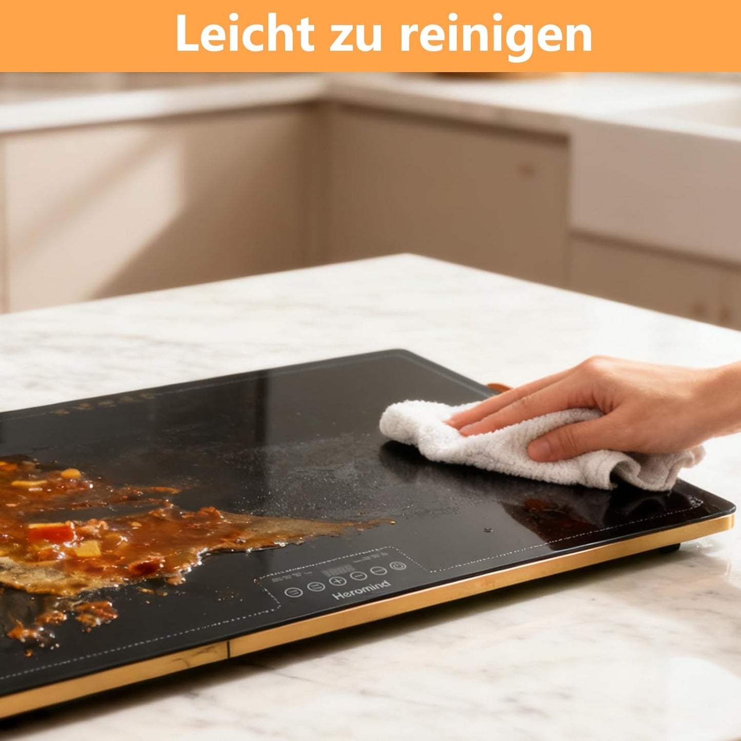 Elektrische Warmhalteplatte mit Touchscreen, 60*40cm