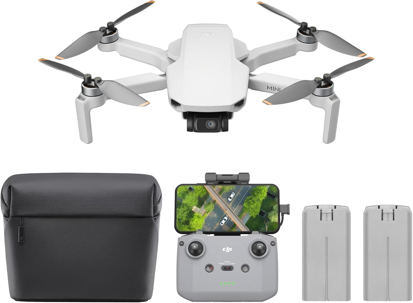 Mini 4K Drohnen-Combo mit 3-Achsen-Gimbal, Mini 4K Camera Drone Combo (62min Flugzeit)