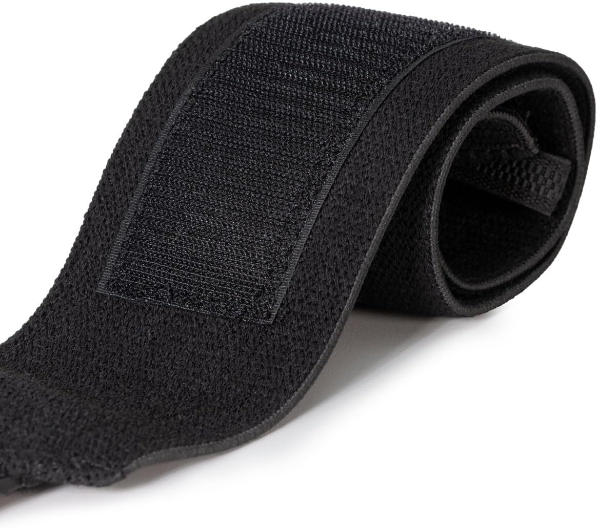 Wrist Wraps für Powerlifting, 60 cm Schwarz