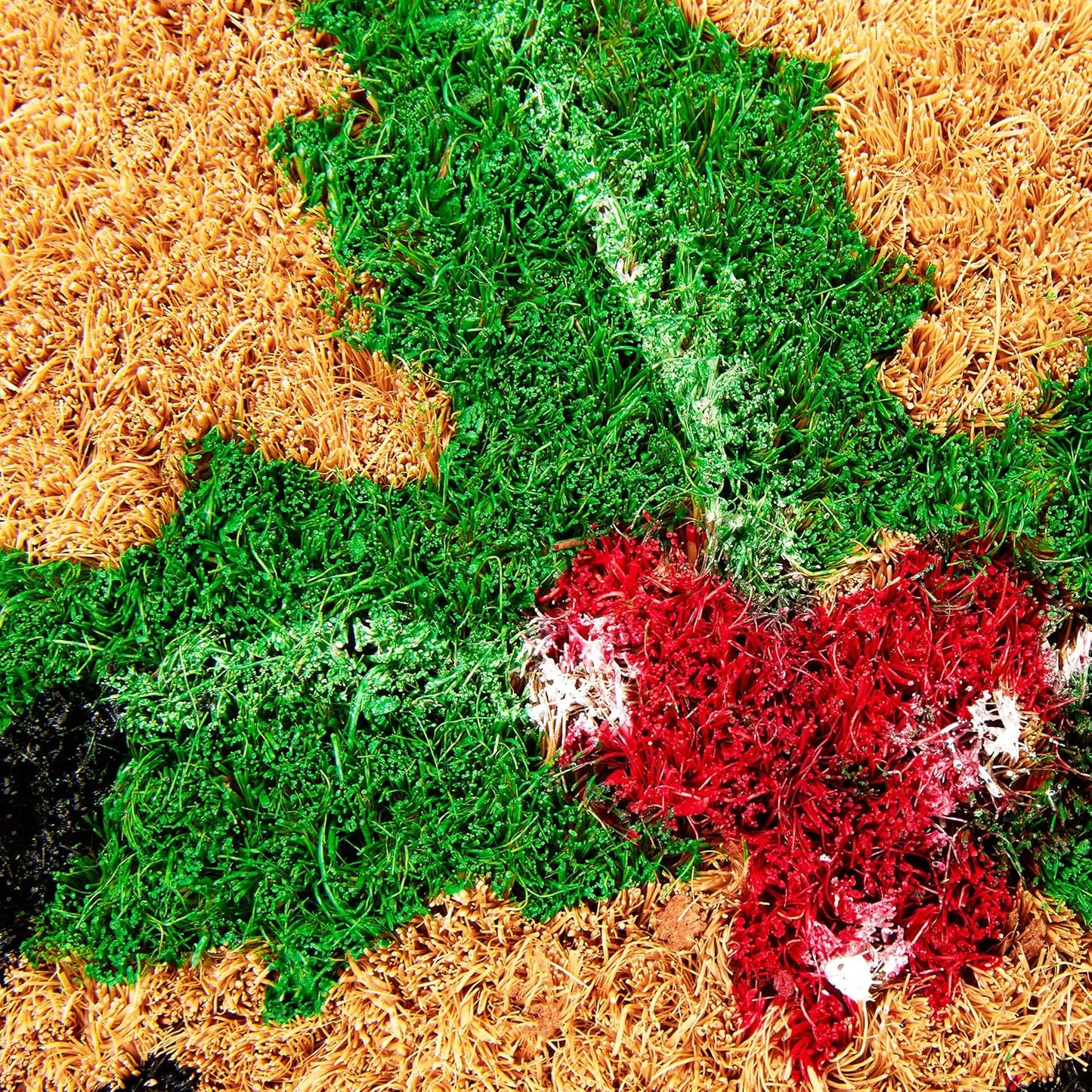 Weihnachtsfussmatte mit Zwergenmotiv, Merry Christmas - Weihnachtszwerge