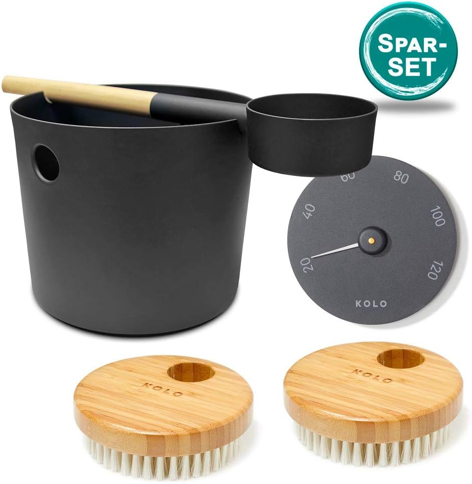 4-teiliges Sauna-Set