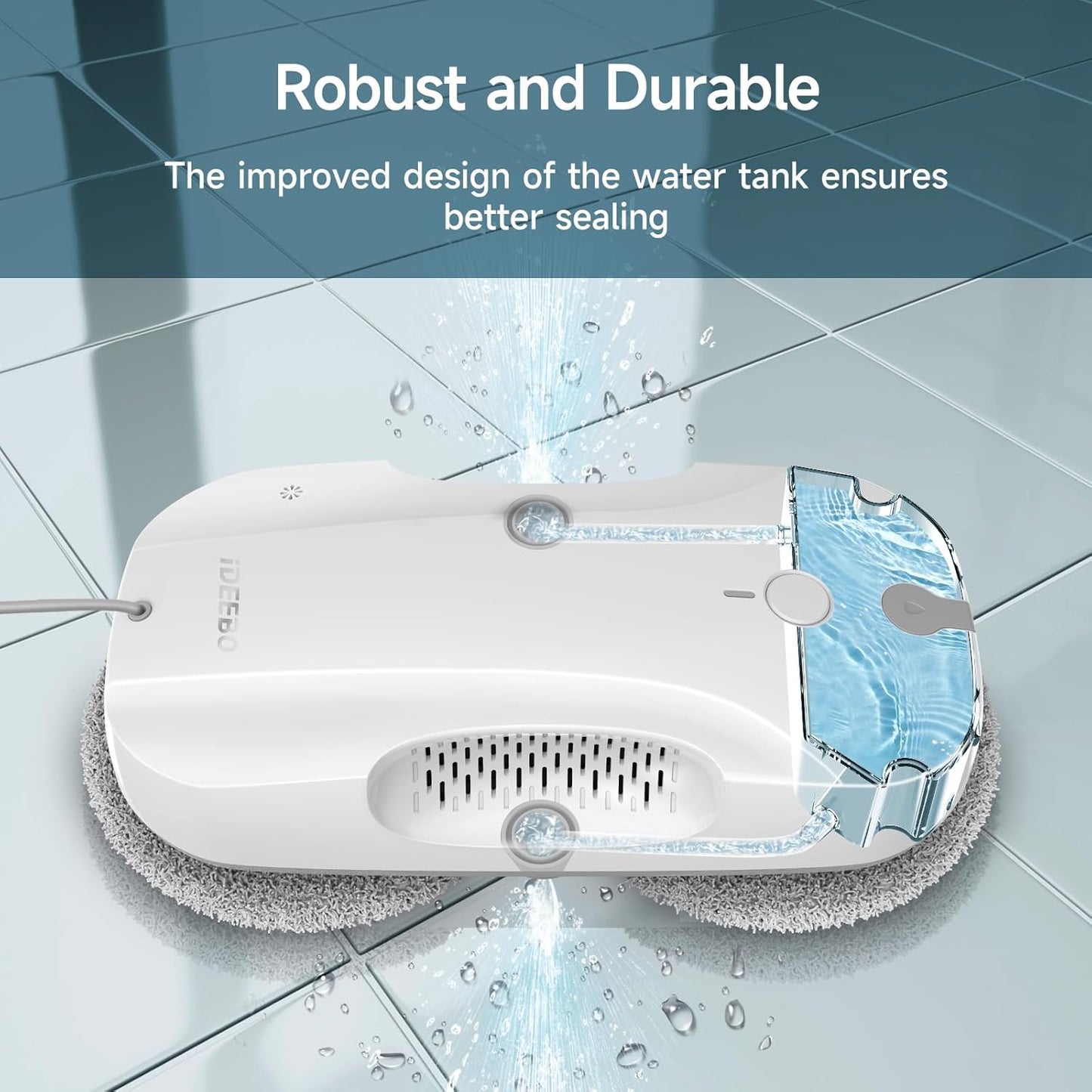 Fensterputzroboter E300 mit Sprühsystem