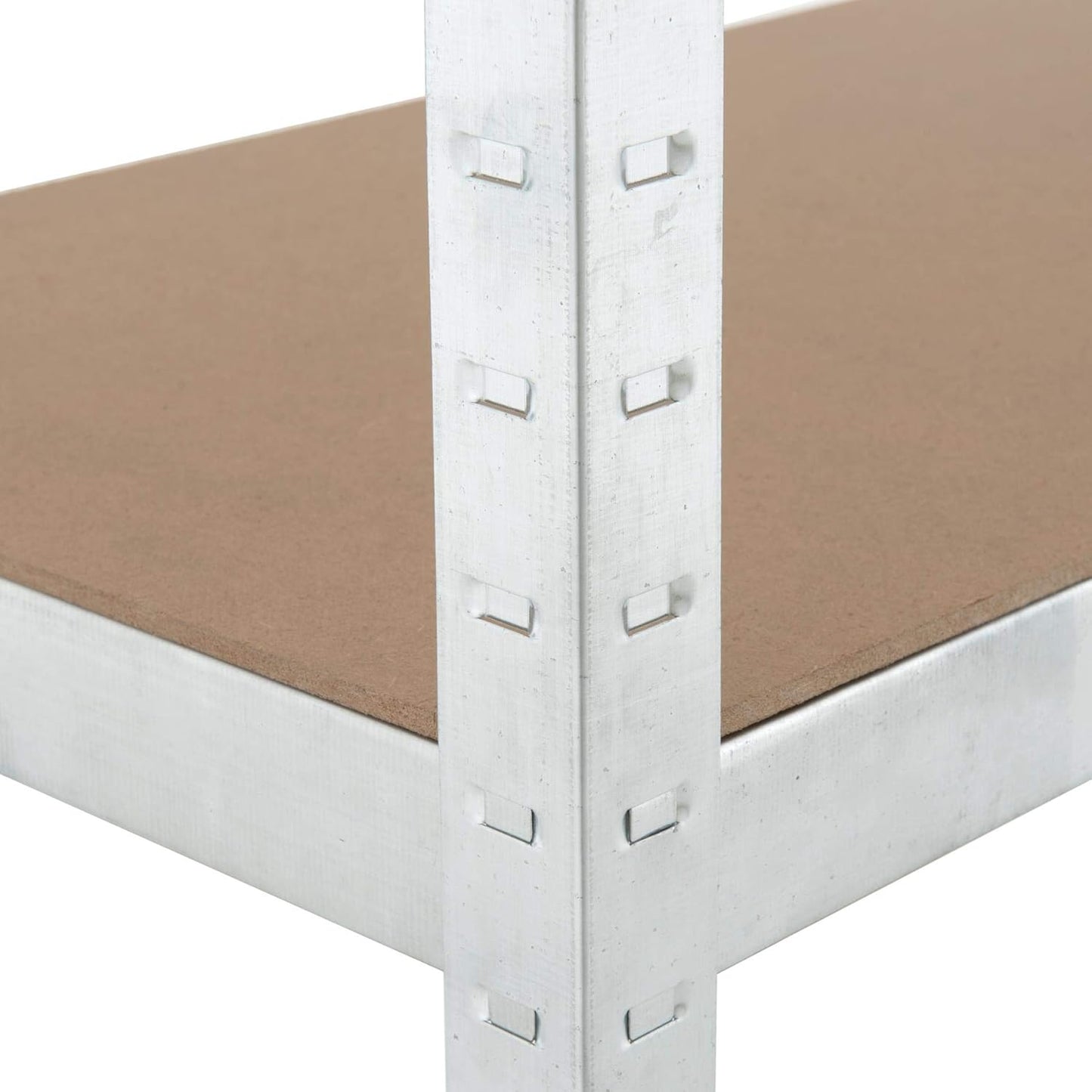 2 Stück Schwerlastregale, 2x 160x80x40cm / 640kg Verzinkt