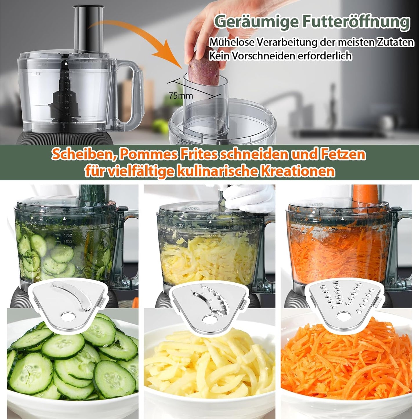 Küchenmaschine & Mixer Kombination