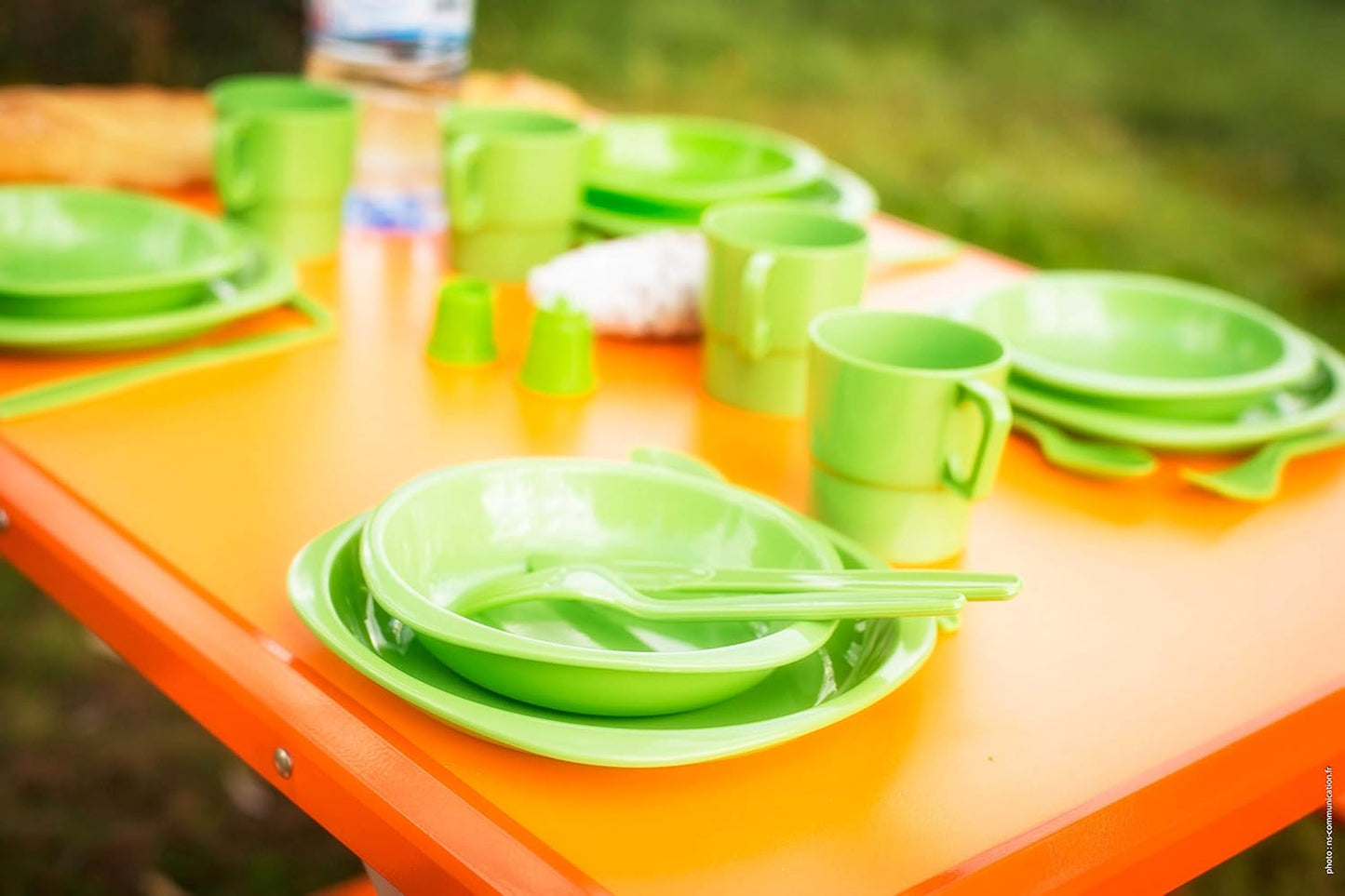 Camping-Picknick-Set für 4 Personen