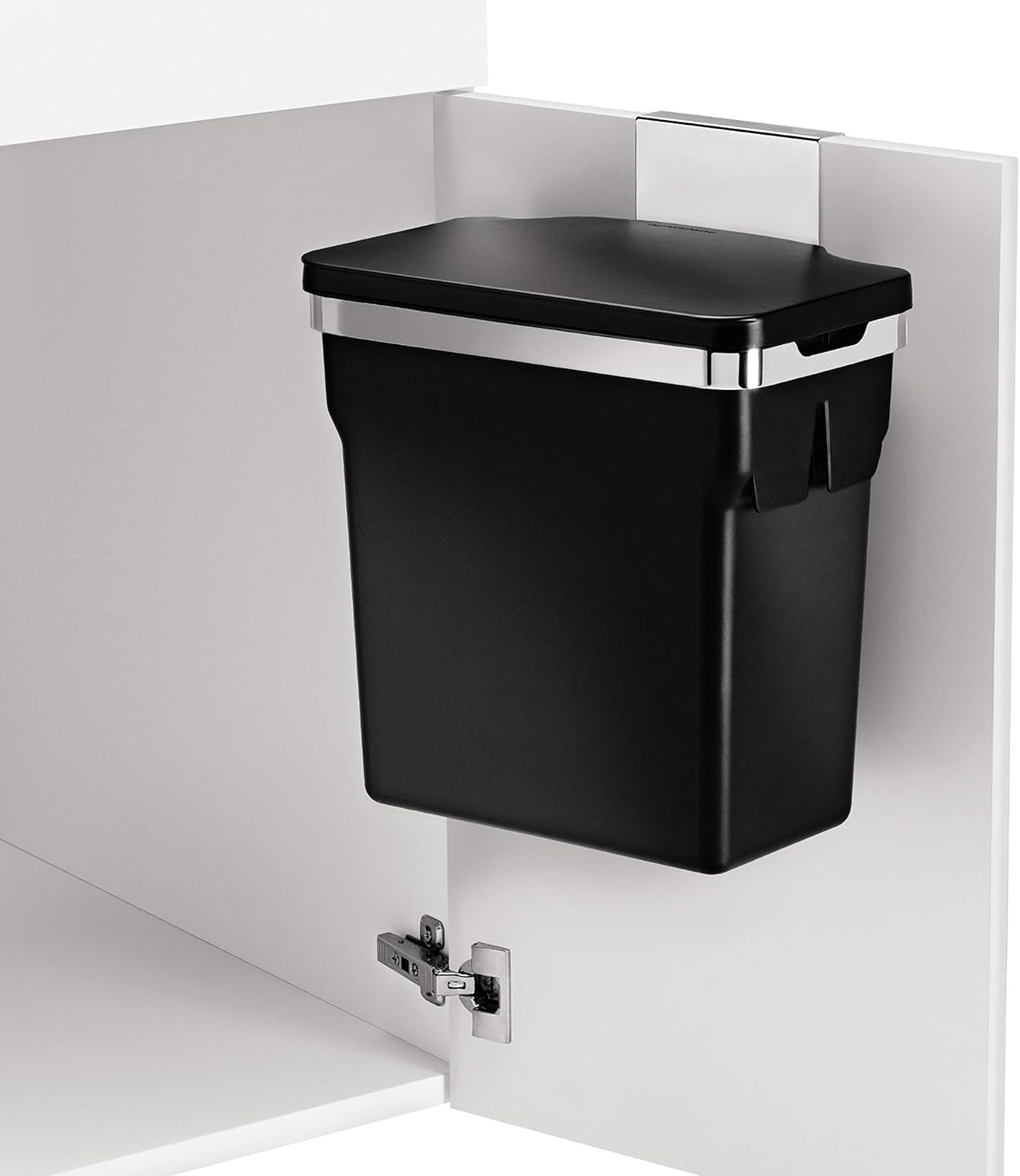 CW1643 Abfalleimer, Strapazierfähiger Stahlrahmen / 10 L — Schrank-Abfalleimer